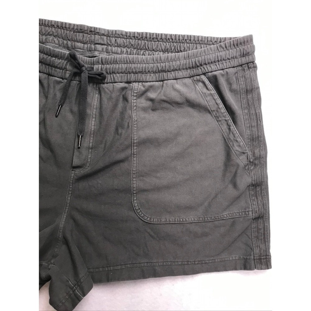 Athleta Farallon Short Dark Gray Cotton Utility Cargo Shorts Womens Size 26 - Picture 3 of 12